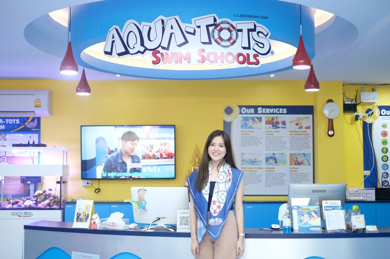 เปิดรั้ว Aqua-Tots Swim Schools สอนให้เด็กเอาตัวรอดเป็น ว่ายน้ำเก่งได้